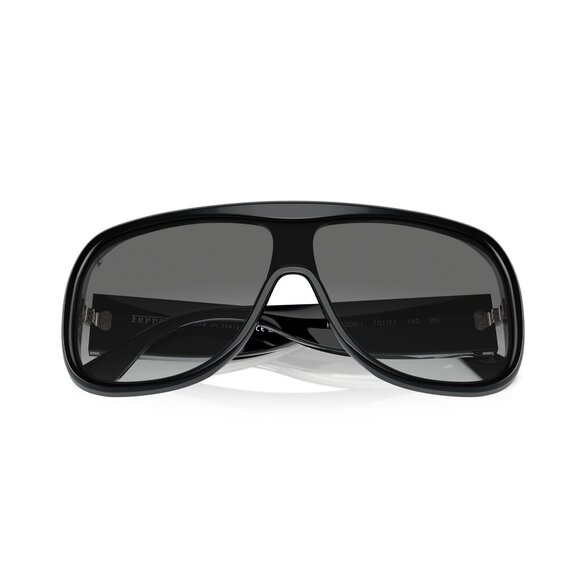 New FERRARI SCUDERIA Black Rectangle FH2006U 701/11 Sunglasses Women - Picture 4 of 6